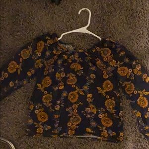 KIDS SUNFLOWER SHIRT